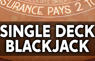 Single Deck Blackjack