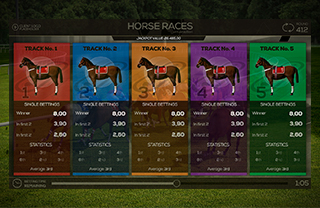 Virtual Horse Races